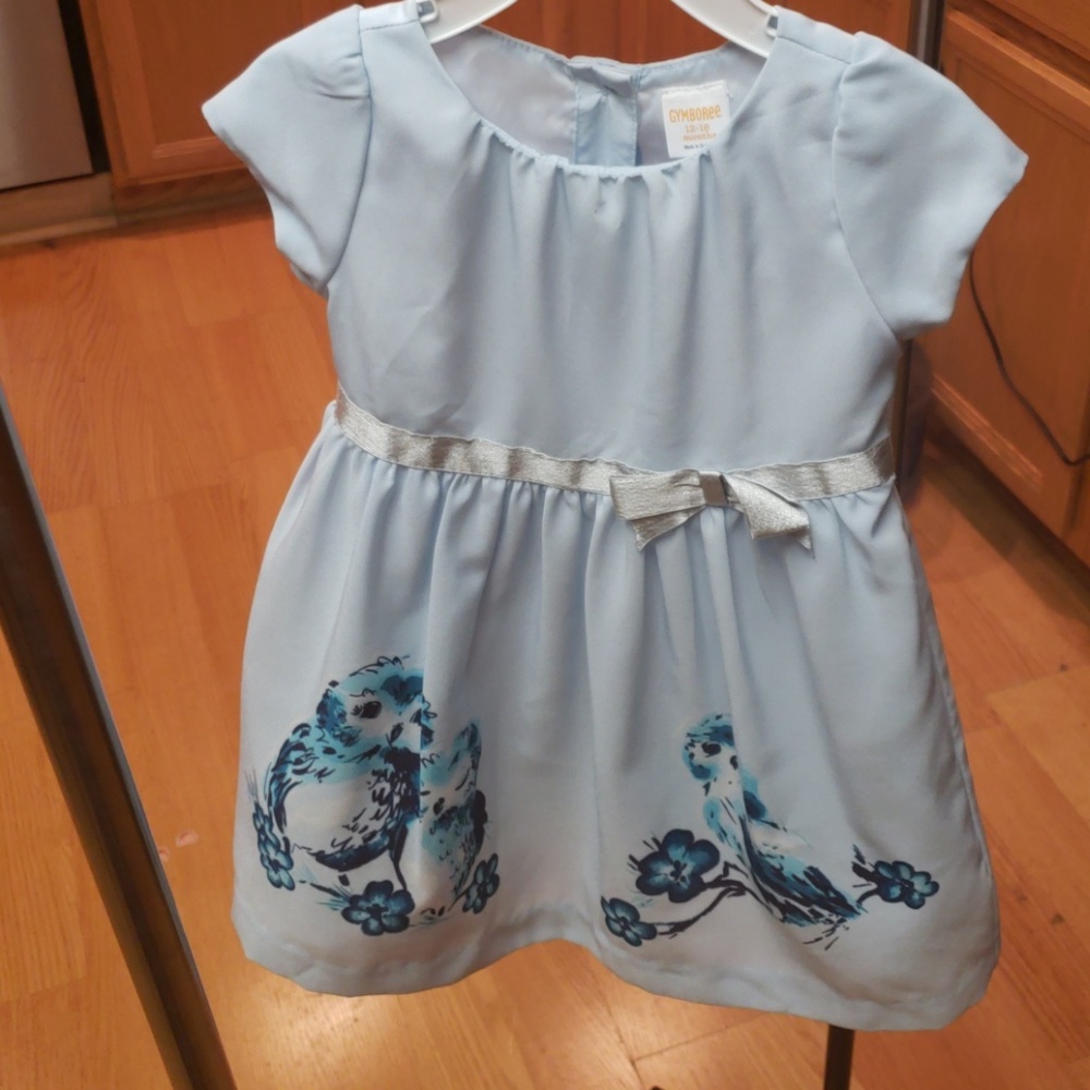 Lovely baby  Blue dress